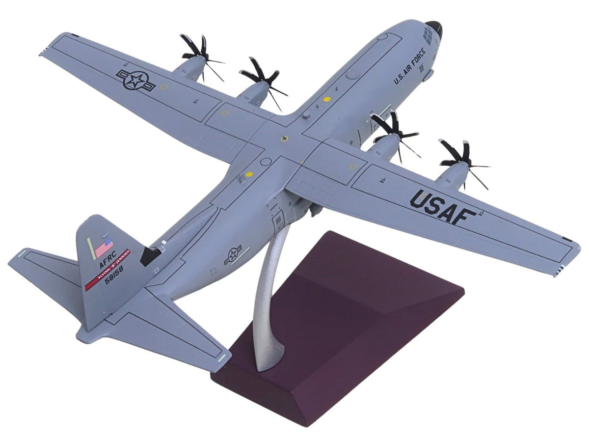 Lockheed C-130J-30 Super Hercules Transport Aircraft "05-8158 Flying Jennies 815th Airlift Squadron Keesler Air Force Base" United States Air Force "Gemini 200" Series 1/200 Diecast Model by GeminiJets-GeminiJets-ModelCars.com