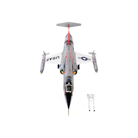 Lockheed F - 104C Starfighter Fighter Aircraft "479th Tactical Fighter Wing" (1958) United States Air Force 1/72 Diecast Model by JC Wings - JC Wings - ModelCars.com