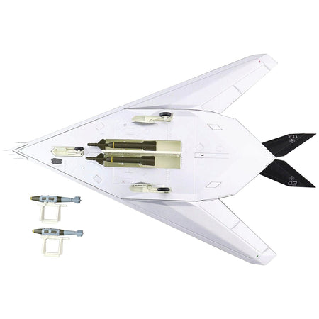 Lockheed F-117A Nighthawk Stealth Aircraft "Toxic Death" (1991) "Air Power Series" 1/72 Diecast Model by Hobby Master-Hobby Master-ModelCars.com