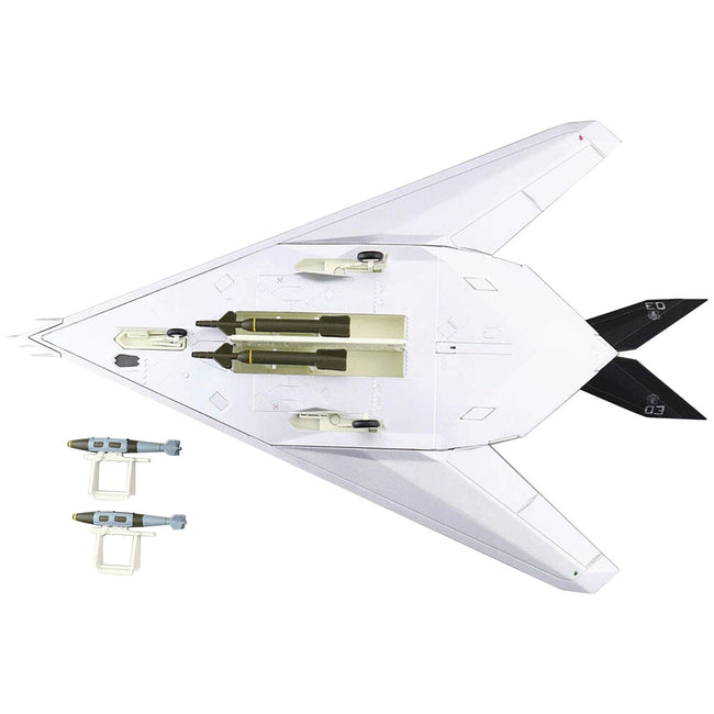 Lockheed F - 117A Nighthawk Stealth Aircraft "Toxic Death" (1991) "Air Power Series" 1/72 Diecast Model by Hobby Master - Hobby Master - ModelCars.com