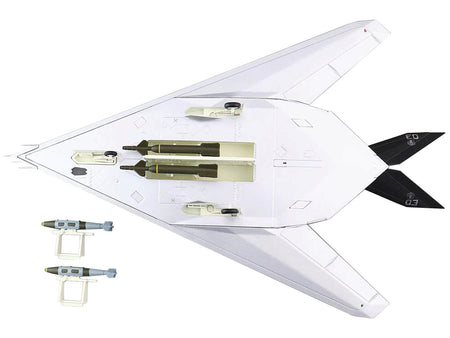 Lockheed F-117A Nighthawk Stealth Aircraft "Toxic Death" (1991) "Air Power Series" 1/72 Diecast Model by Hobby Master-Hobby Master-ModelCars.com