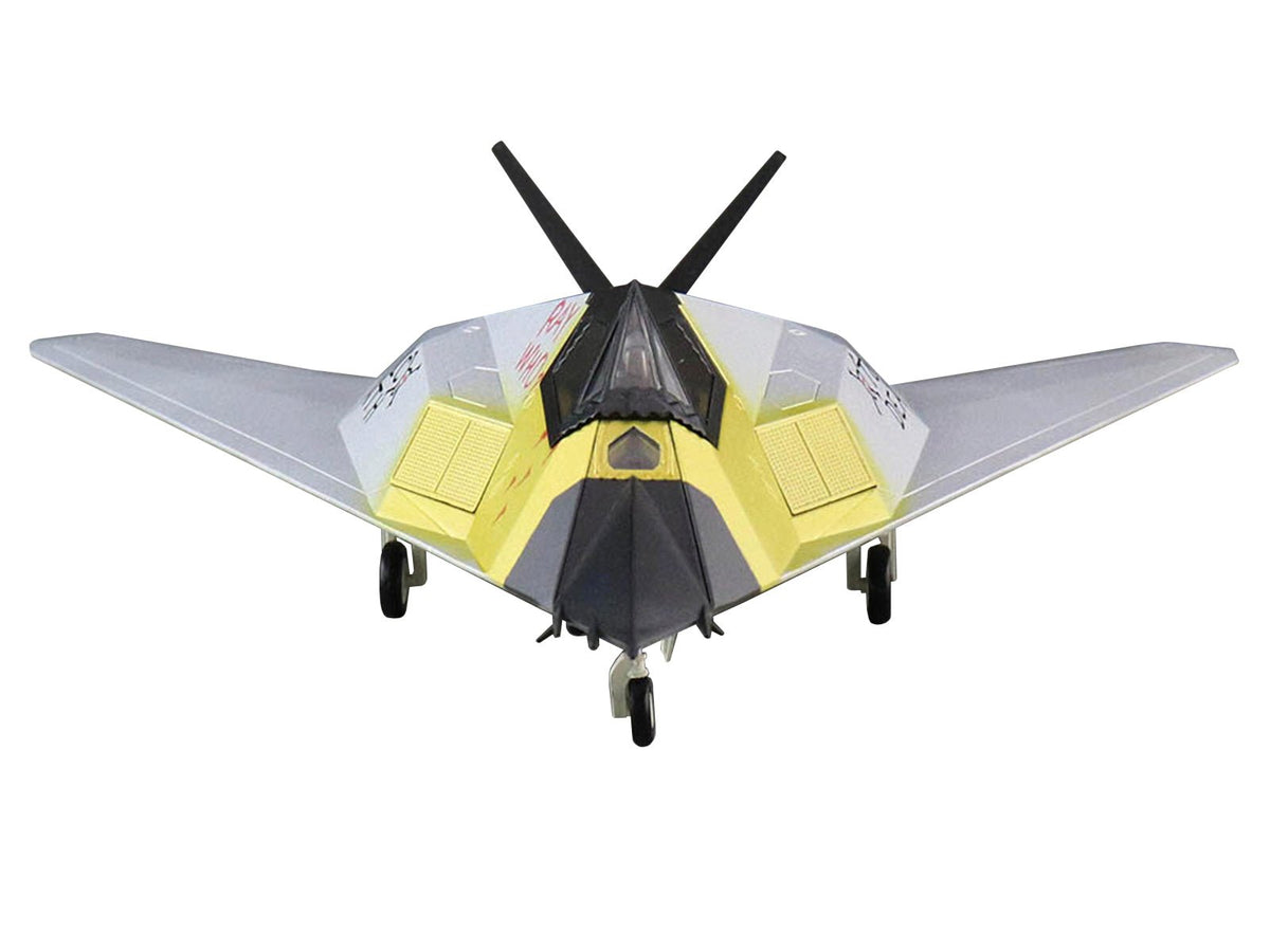 Lockheed F-117A Nighthawk Stealth Aircraft "Toxic Death" (1991) "Air Power Series" 1/72 Diecast Model by Hobby Master-Hobby Master-ModelCars.com