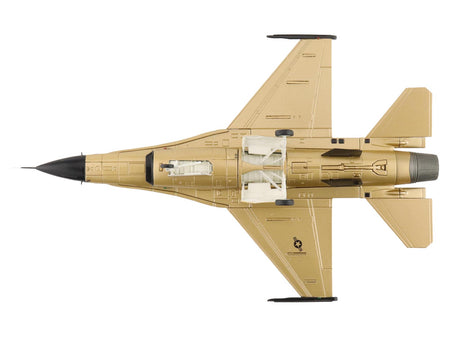 Lockheed F-16A Fighting Falcon Fighter Aircraft "85-1565 Golden Bat Viper 185 ARW Iowa ANG Squadron 50th Anniversary" (2022) United States Air Force "Air Power Series" 1/72 Diecast Model by Hobby Master-Hobby Master-ModelCars.com