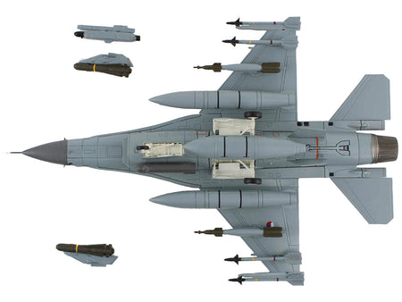 Lockheed F-16AM Fighting Falcon Fighter Aircraft "313 Squadron Afghanistan" (2008) Royal Netherlands Air Force (RNLAF) "Air Power Series" 1/72 Diecast Model by Hobby Master-Hobby Master-ModelCars.com
