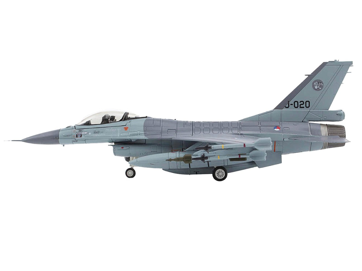 Lockheed F-16AM Fighting Falcon Fighter Aircraft "313 Squadron Afghanistan" (2008) Royal Netherlands Air Force (RNLAF) "Air Power Series" 1/72 Diecast Model by Hobby Master-Hobby Master-ModelCars.com