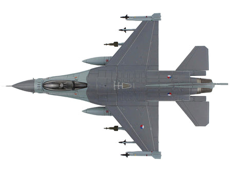 Lockheed F-16AM Fighting Falcon Fighter Aircraft "313 Squadron Afghanistan" (2008) Royal Netherlands Air Force (RNLAF) "Air Power Series" 1/72 Diecast Model by Hobby Master-Hobby Master-ModelCars.com