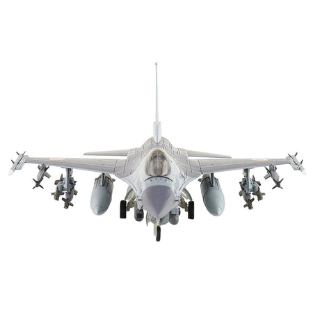Lockheed F - 16AM Fighting Falcon Fighter Aircraft "UA24 - 3596 Pylon Integrated Dispenser System Plus" (2024) Ukrainian Air Force "Air Power Series" 1/72 Diecast Model by Hobby Master - Hobby Master - ModelCars.com