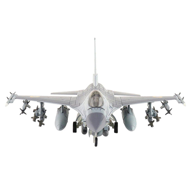 Lockheed F - 16AM Fighting Falcon Fighter Aircraft "UA24 - 3596 Pylon Integrated Dispenser System Plus" (2024) Ukrainian Air Force "Air Power Series" 1/72 Diecast Model by Hobby Master - Hobby Master - ModelCars.com