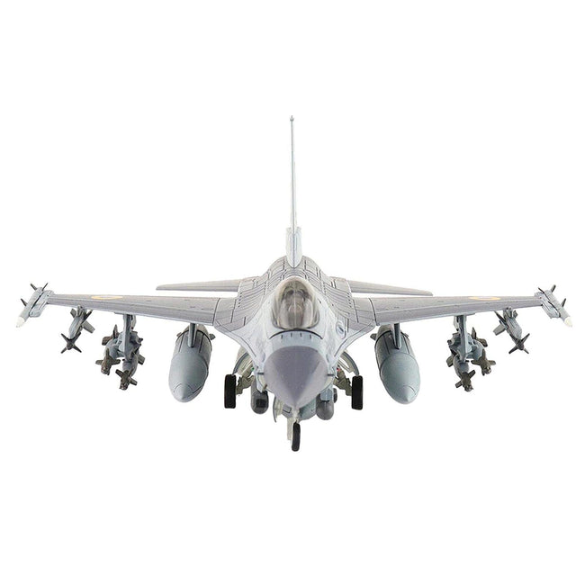 Lockheed F-16AM Fighting Falcon Fighter Aircraft "UA24-3596 Pylon Integrated Dispenser System Plus" (2024) Ukrainian Air Force "Air Power Series" 1/72 Diecast Model by Hobby Master-Hobby Master-ModelCars.com