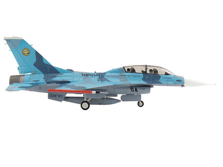 Lockheed F-16B Fighting Falcon Fighter Aircraft "Top Gun 04 Centennial of Naval Aviation" United States Navy "Air Power Series" 1/72 Diecast Model by Hobby Master-Hobby Master-ModelCars.com