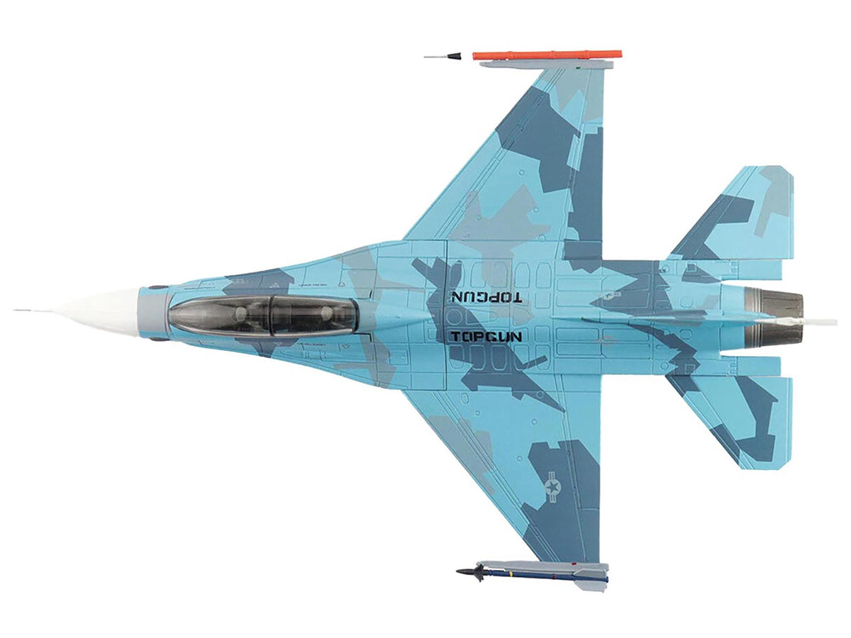 Lockheed F-16B Fighting Falcon Fighter Aircraft "Top Gun 04 Centennial of Naval Aviation" United States Navy "Air Power Series" 1/72 Diecast Model by Hobby Master-Hobby Master-ModelCars.com