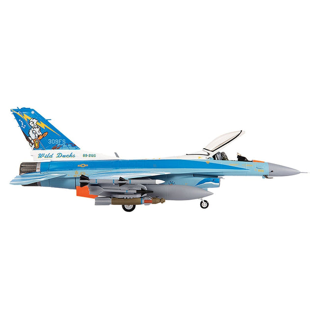 Lockheed F-16C Fighting Falcon Fighter Aircraft "309th Fighter Squadron 56th Operations Group Wild Ducks" (2022) United States Air Force 1/72 Diecast Model by JC Wings-JC Wings-ModelCars.com