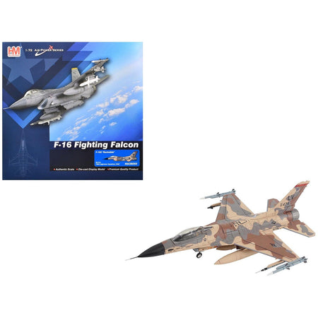 Lockheed F-16C Fighting Falcon Fighter Aircraft "85-474 Rockslide 706th Aggressor Squadron" United States Air Force "Air Power Series" 1/72 Diecast Model by Hobby Master-Hobby Master-ModelCars.com
