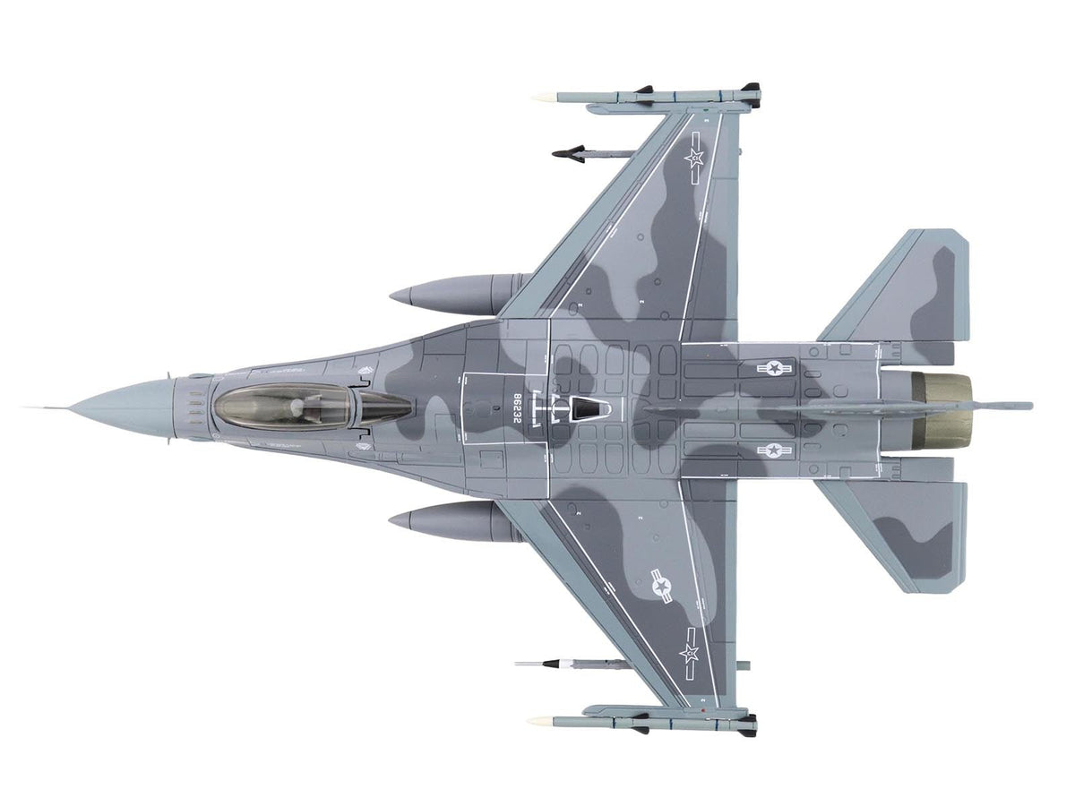 Lockheed F-16C Fighting Falcon Fighter Aircraft "J-20 Aggressor Concept Scheme 706th Aggressor Squadron" United States Air Force "Air Power Series" 1/72 Diecast Model by Hobby Master-Hobby Master-ModelCars.com
