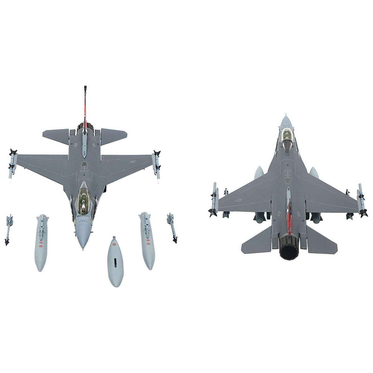 Lockheed F-16C Fighting Falcon Fighter Aircraft "USAF ANG 115th Fighter Wing Wisconsin 70th Anniversary" (2018) 1/72 Diecast Model by JC Wings-JC Wings-ModelCars.com