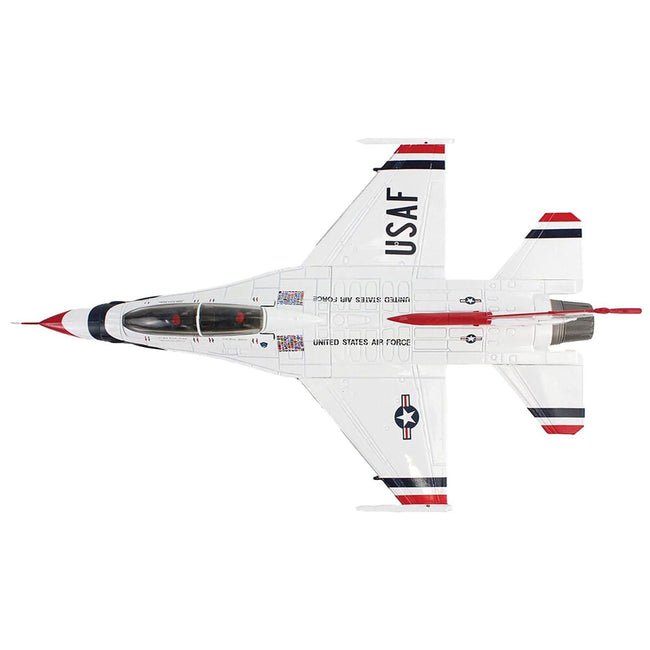 Lockheed F-16D Fighting Falcon Fighter Aircraft "No.7 Thunderbirds Nellis Air Force Base" (2017) United States Air Force "Air Power Series" 1/72 Diecast Model by Hobby Master-Hobby Master-ModelCars.com
