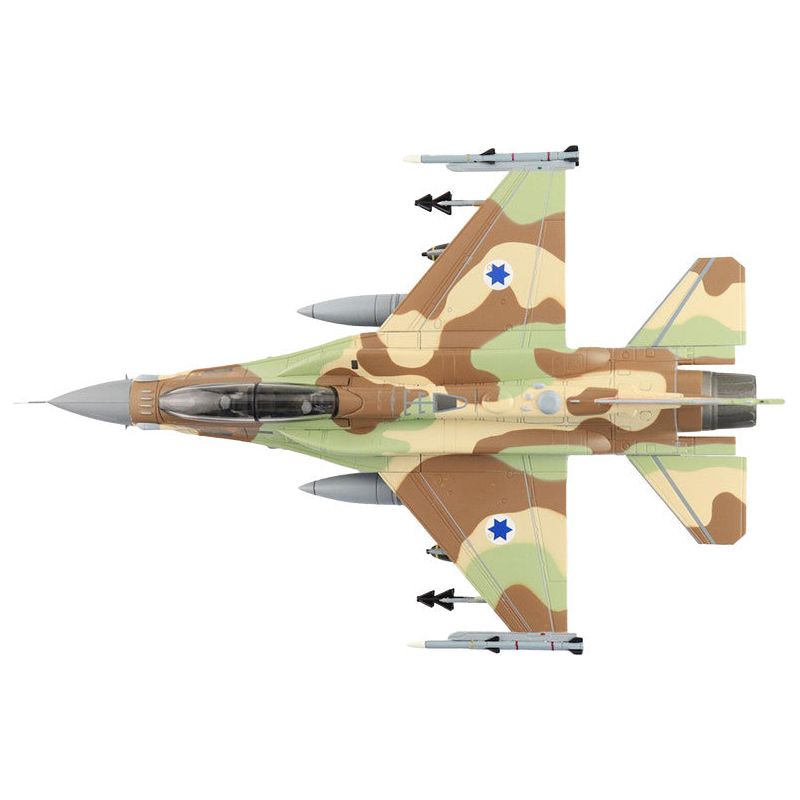 Lockheed F - 16I Fighting Falcon Fighter Aircraft "455 Sufa 119 Squadron The Bat" Israeli Air Force "Air Power Series" 1/72 Diecast Model by Hobby Master - Hobby Master - ModelCars.com