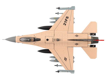 Lockheed F-16V Fighting Falcon Fighter Aircraft "93-0814 Play to Win 21st Sqn. Luke AFB" (2025) United States Air Force "Air Power Series" 1/72 Diecast Model by Hobby Master-Hobby Master-ModelCars.com