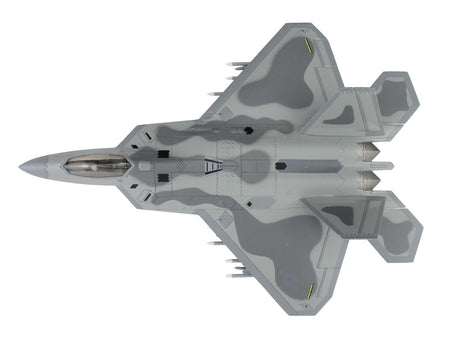 Lockheed F-22 Raptor Stealth Aircraft "01-4023 Major Joshua 'Cabo' Gunderson 43rd FS 325th FW Tyndall AFB" United States Air Force "Air Power Series" 1/72 Diecast Model by Hobby Master-Hobby Master-ModelCars.com