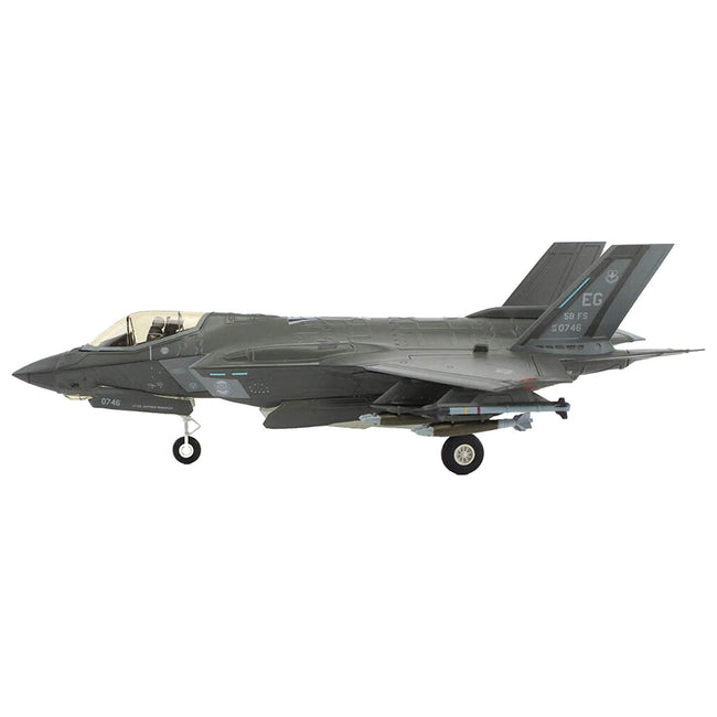 Lockheed F - 35A Lightning II Aircraft "58th FS Elgin AFB" United States Air Force "Air Power Series" 1/72 Diecast Model by Hobby Master - Hobby Master - ModelCars.com