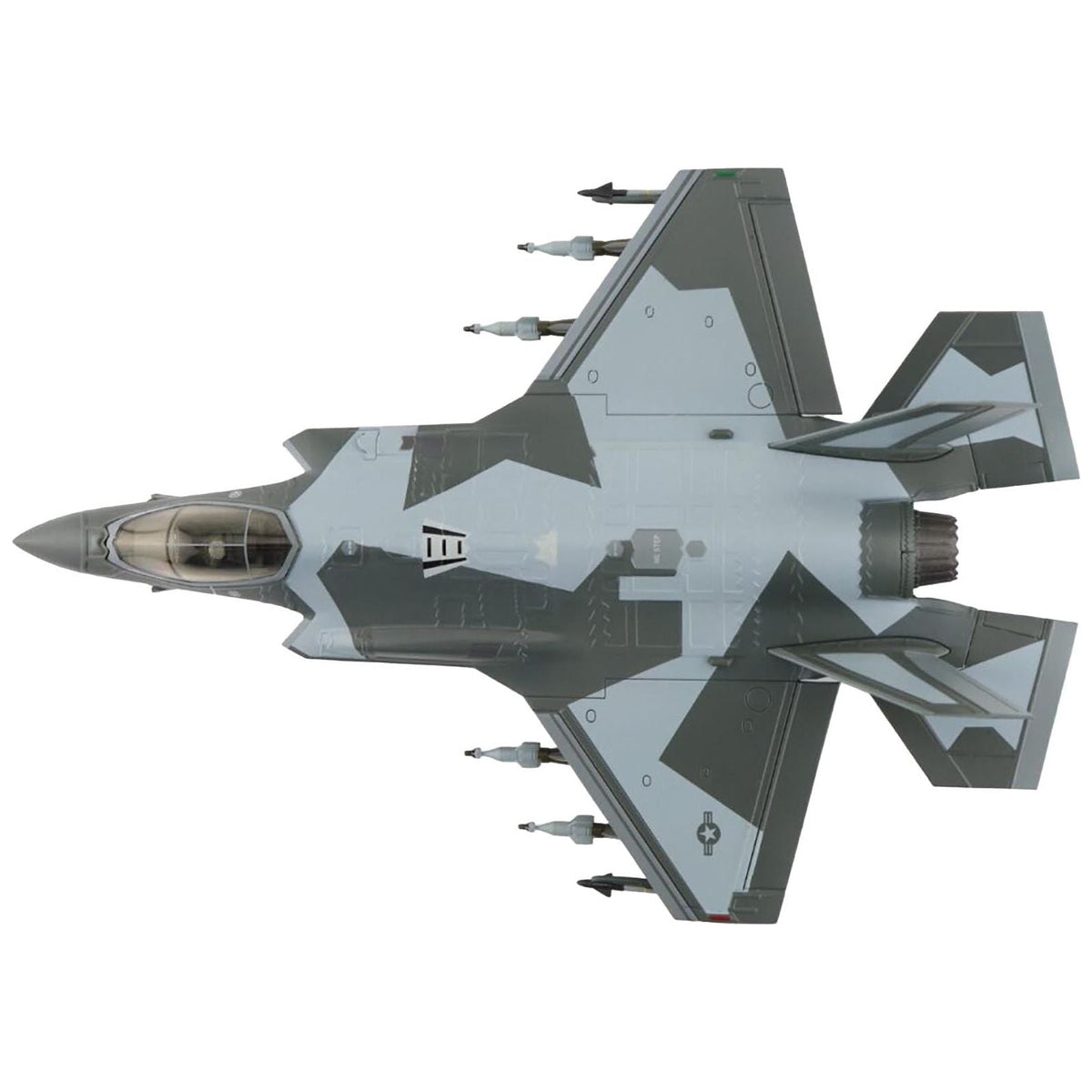 Lockheed F - 35A Lightning II Fighter Aircraft "65th Aggressor Squadron Nellis Air Force Base" (2022) United States Air Force "Air Power Series" 1/72 Diecast Model by Hobby Master - Hobby Master - ModelCars.com