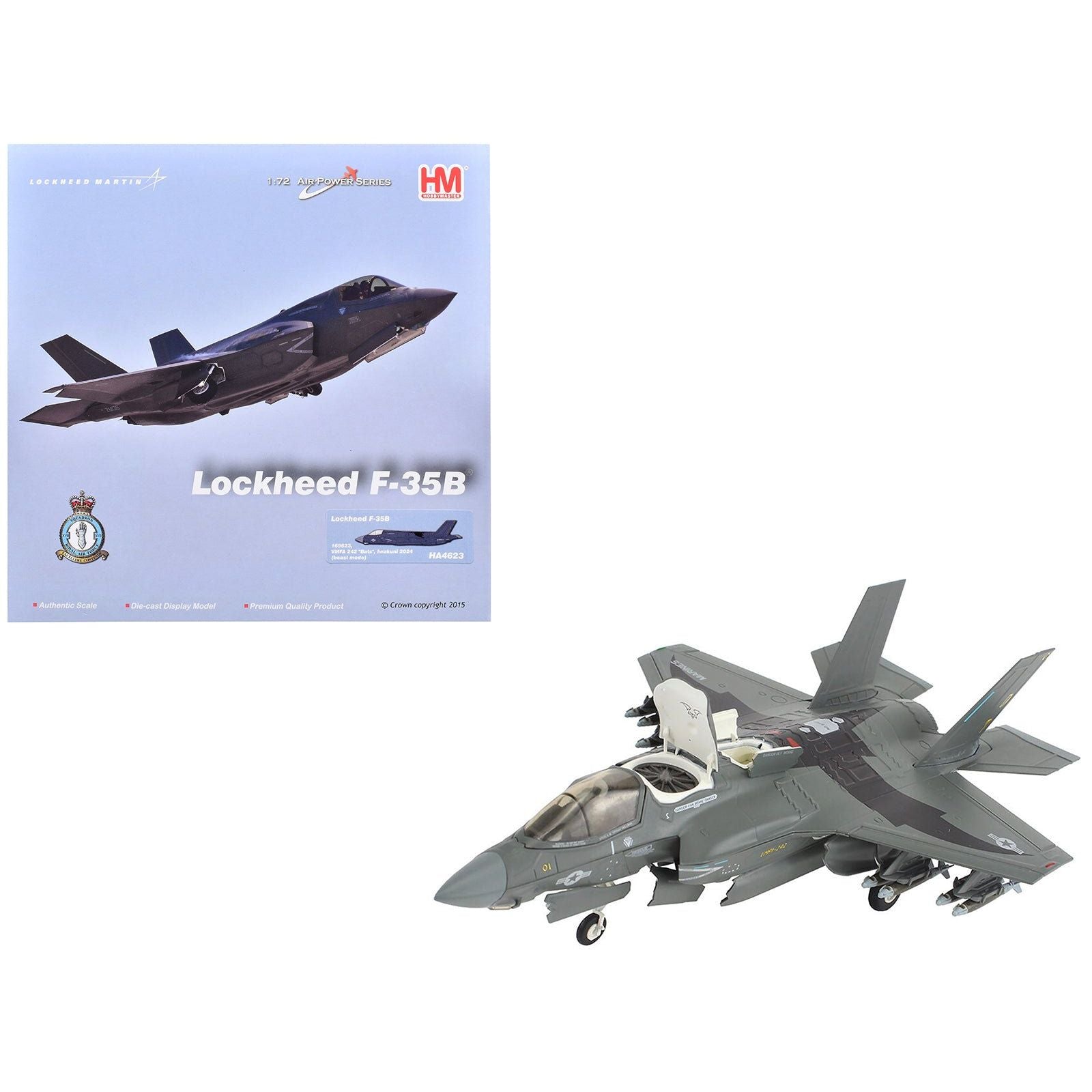 Lockheed F-35B Lightning II Aircraft United States Marine Corps 1/72