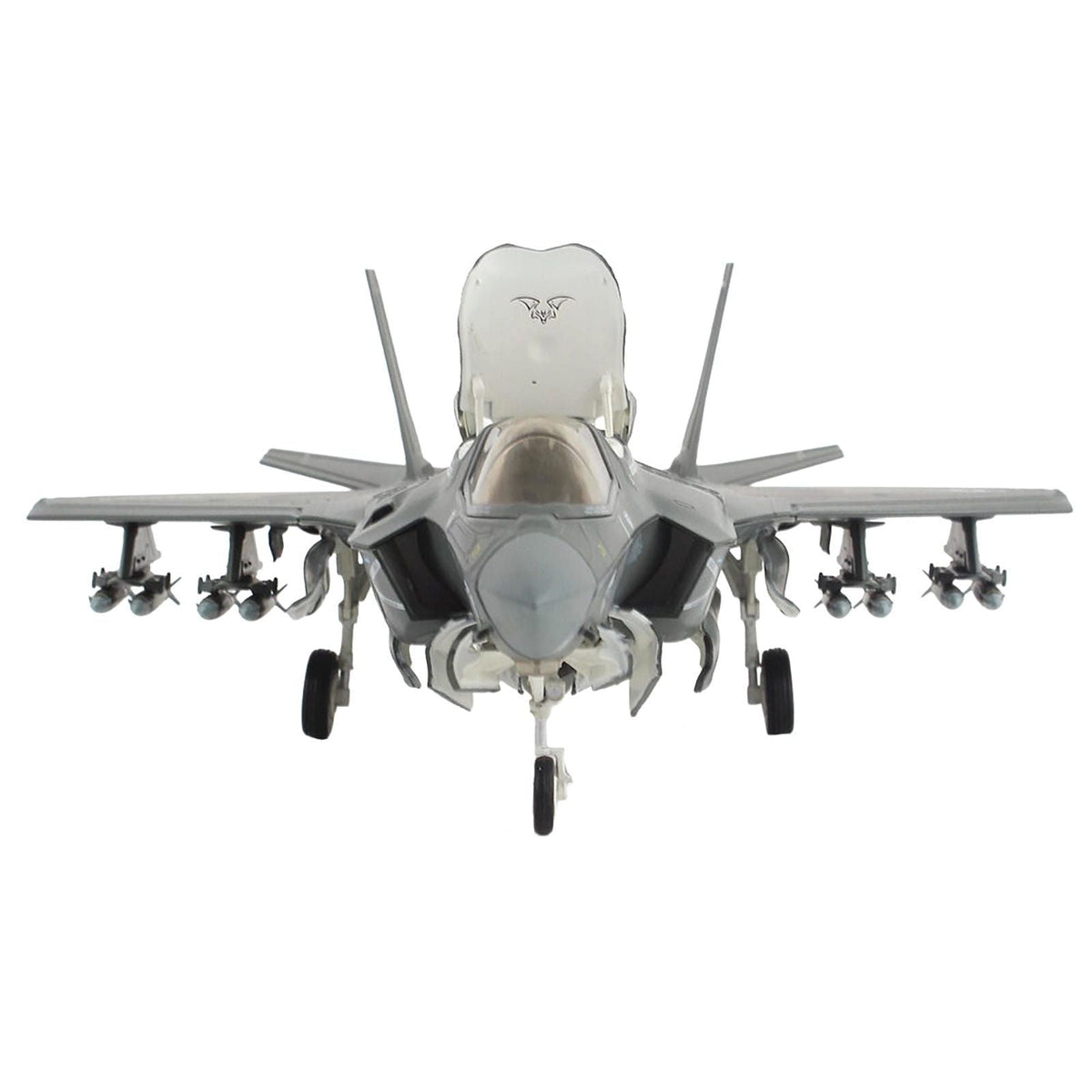 Lockheed F-35B Lightning II Aircraft (Beast Mode) "169623 VMFA-242 Bats Iwakuni Japan" (2024) United States Marine Corps "Air Power Series" 1/72 Diecast Model by Hobby Master-Hobby Master-ModelCars.com