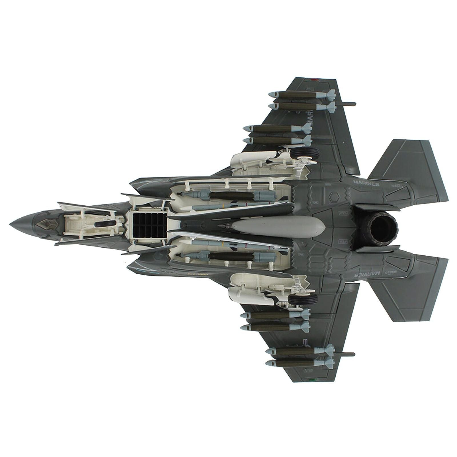 Lockheed F - 35B Lightning II Aircraft (Beast Mode) "169623 VMFA - 242 Bats Iwakuni Japan" (2024) United States Marine Corps "Air Power Series" 1/72 Diecast Model by Hobby Master - Hobby Master - ModelCars.com