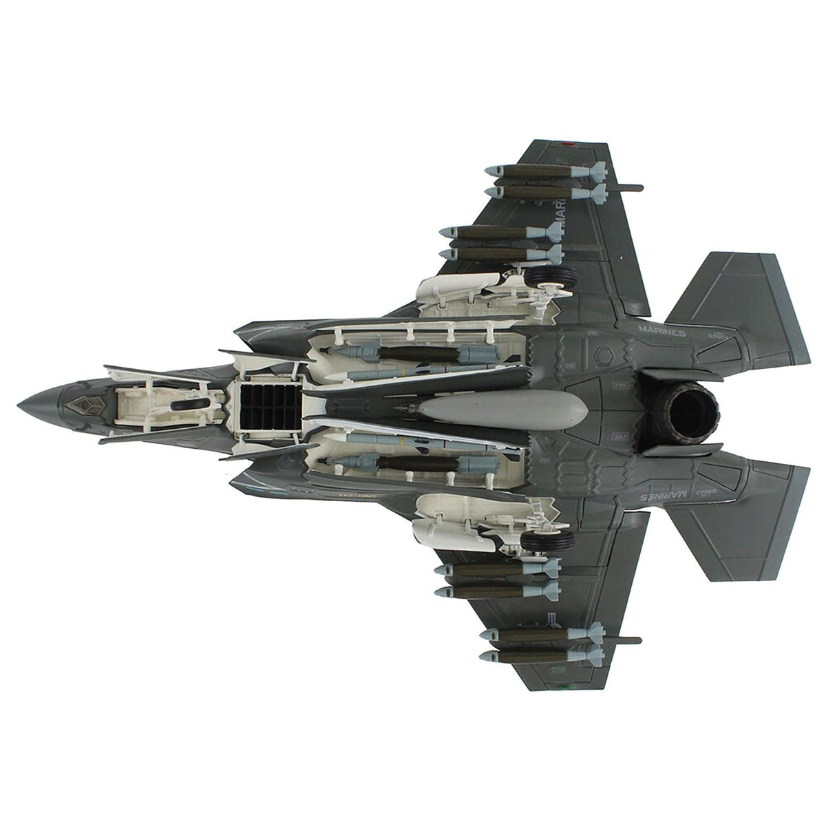 Lockheed F-35B Lightning II Aircraft (Beast Mode) "169623 VMFA-242 Bats Iwakuni Japan" (2024) United States Marine Corps "Air Power Series" 1/72 Diecast Model by Hobby Master-Hobby Master-ModelCars.com