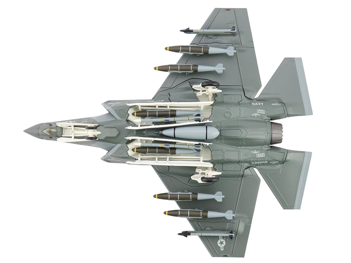 Lockheed F-35C Lightning II Aircraft "169034 VFA-125 Rough Raiders" (2022) United States Navy "Air Power Series" 1/72 Diecast Model by Hobby Master-Hobby Master-ModelCars.com