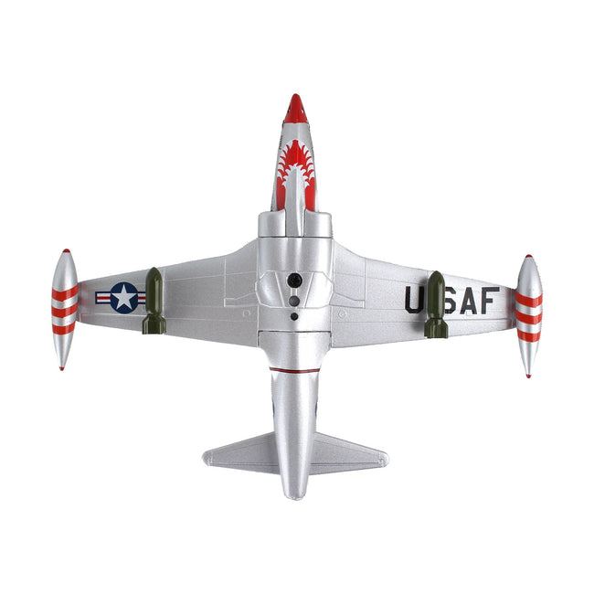 Lockheed F - 80 Shooting Star Fighter Aircraft "Evil Eye Fleagle - Miss Barbara Ann" United States Air Force 1/96 Diecast Model Airplane by Postage Stamp - Postage Stamp - ModelCars.com