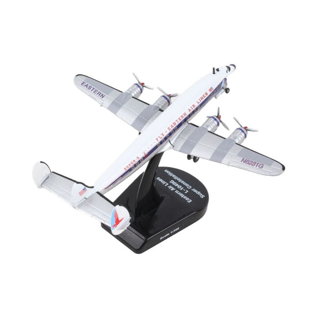 Lockheed L - 1049 Super Constellation Commercial Aircraft "Eastern Airlines" 1/300 Diecast Model Airplane by Postage Stamp - Postage Stamp - ModelCars.com
