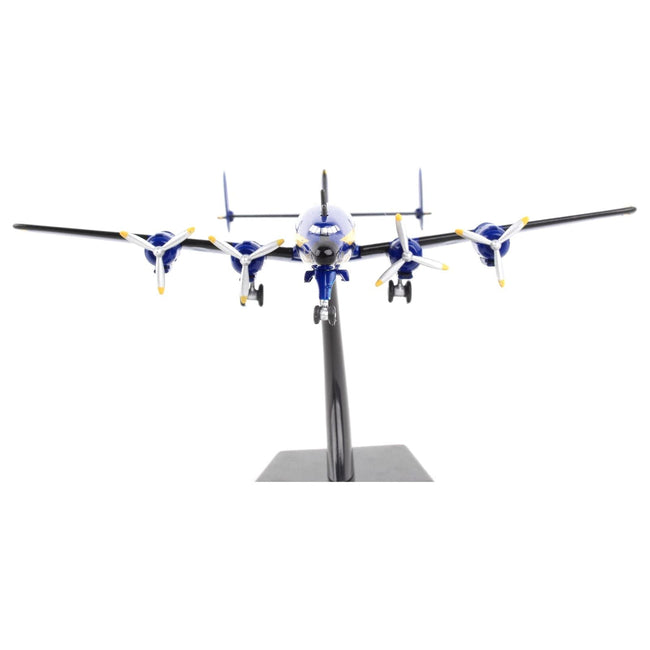 Lockheed L - 1049G Super Constellation Commercial Aircraft "Blue Angels" United States Navy 1/300 Diecast Model Airplane by Postage Stamp - Postage Stamp - ModelCars.com