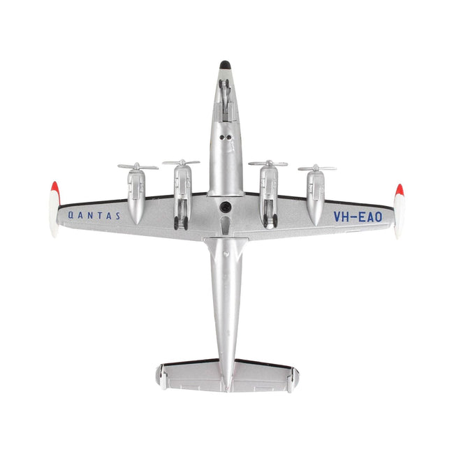 Lockheed L - 1049G Super Constellation Commercial Aircraft "Qantas Airways" 1/300 Diecast Model Airplane by Postage Stamp - Postage Stamp - ModelCars.com