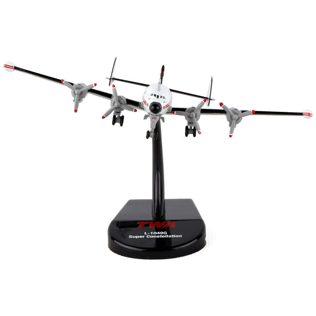 Lockheed L - 1049G Super Constellation Commercial Aircraft "Trans World Airlines (TWA)" 1/300 Diecast Model Airplane by Postage Stamp - Postage Stamp - ModelCars.com