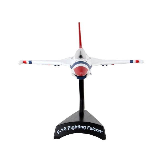Lockheed Martin F - 16 Fighting Falcon Fighter Aircraft "Thunderbirds" United States Air Force 1/126 Diecast Model Airplane by Postage Stamp - Postage Stamp - ModelCars.com