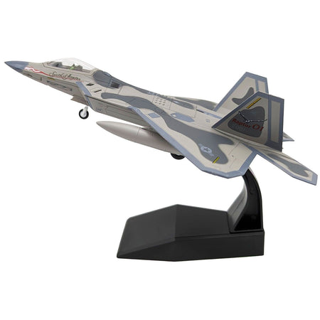 Lockheed Martin F - 22A Raptor Aircraft "Spirit of America 412th Test Wing Edwards Air Force Base" (1997) United States Air Force 1/100 Diecast Model Airplane - Other - ModelCars.com