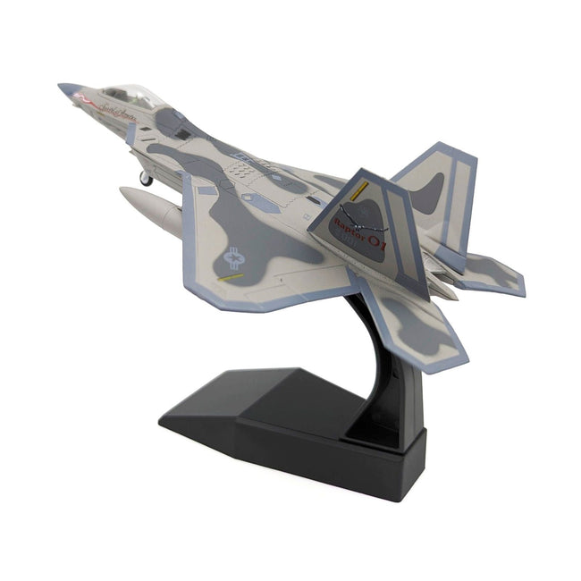 Lockheed Martin F - 22A Raptor Aircraft "Spirit of America 412th Test Wing Edwards Air Force Base" (1997) United States Air Force 1/100 Diecast Model Airplane - Other - ModelCars.com