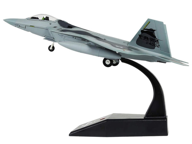 Lockheed Martin F-22A Raptor Stealth Aircraft "27th Figher Squadron 1st Operations Group Langley AFB" (2005) United States Air Force 1/100 Diecast Model Airplane-Other-ModelCars.com
