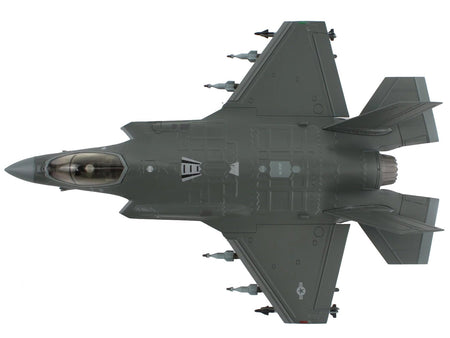 Lockheed Martin F-35A Lightning II Aircraft "100th Fighter Squadron Alabama Air National Guard" (2023) United States Air Force "Air Power Series" 1/72 Diecast Model by Hobby Master-Hobby Master-ModelCars.com