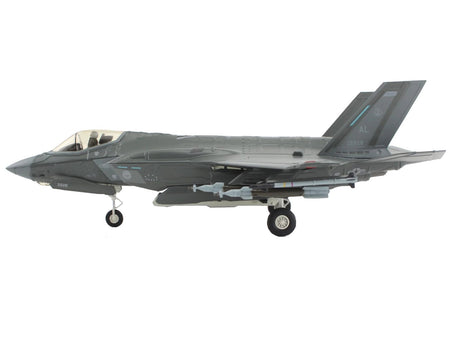 Lockheed Martin F-35A Lightning II Aircraft "100th Fighter Squadron Alabama Air National Guard" (2023) United States Air Force "Air Power Series" 1/72 Diecast Model by Hobby Master-Hobby Master-ModelCars.com