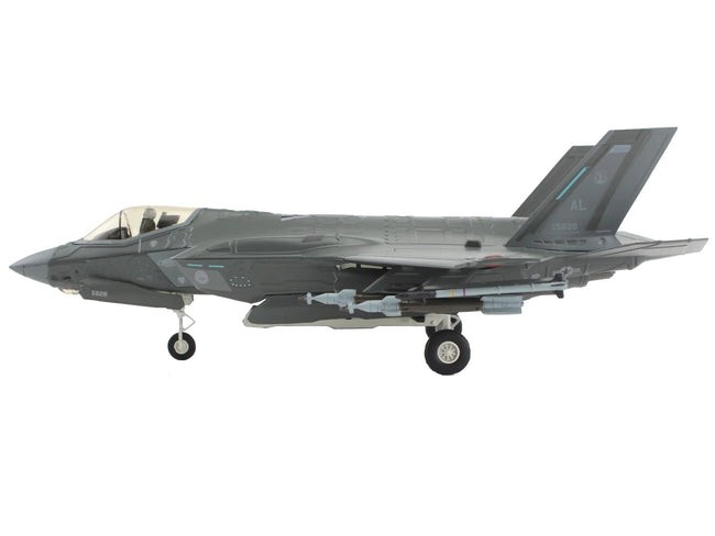 Lockheed Martin F-35A Lightning II Aircraft "100th Fighter Squadron Alabama Air National Guard" (2023) United States Air Force "Air Power Series" 1/72 Diecast Model by Hobby Master-Hobby Master-ModelCars.com
