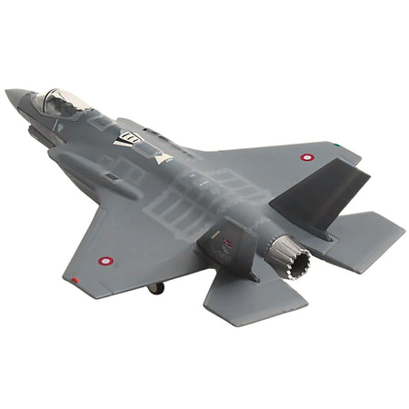 Lockheed Martin F-35A Lightning II Aircraft "Eskadrille 727 Skrydstrup Air Base" (L-007) Royal Danish Air Force 1/200 Diecast Model by Herpa-Herpa-ModelCars.com