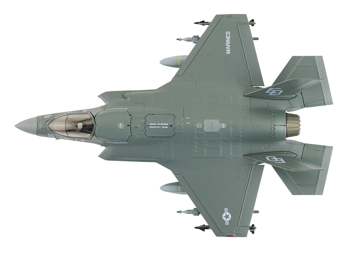 Lockheed Martin F-35B Lightning II Aircraft (Beast Mode) "170533 VMFA-533 Hawks" (2025) United States Marine Corps "Air Power Series" 1/72 Diecast Model by Hobby Master-Hobby Master-ModelCars.com