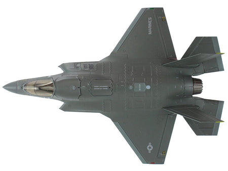 Lockheed Martin F-35B Lightning II Aircraft "Black Death VMFA-542 MCAS Cherry Point" (2023) United States Marine Corps "Air Power Series" 1/72 Diecast Model by Hobby Master-Hobby Master-ModelCars.com