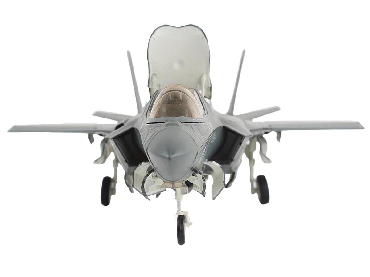 Lockheed Martin F-35B Lightning II Aircraft "Black Death VMFA-542 MCAS Cherry Point" (2023) United States Marine Corps "Air Power Series" 1/72 Diecast Model by Hobby Master-Hobby Master-ModelCars.com