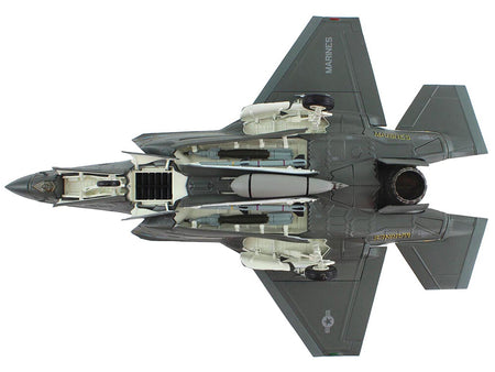 Lockheed Martin F-35B Lightning II Aircraft "Black Death VMFA-542 MCAS Cherry Point" (2023) United States Marine Corps "Air Power Series" 1/72 Diecast Model by Hobby Master-Hobby Master-ModelCars.com