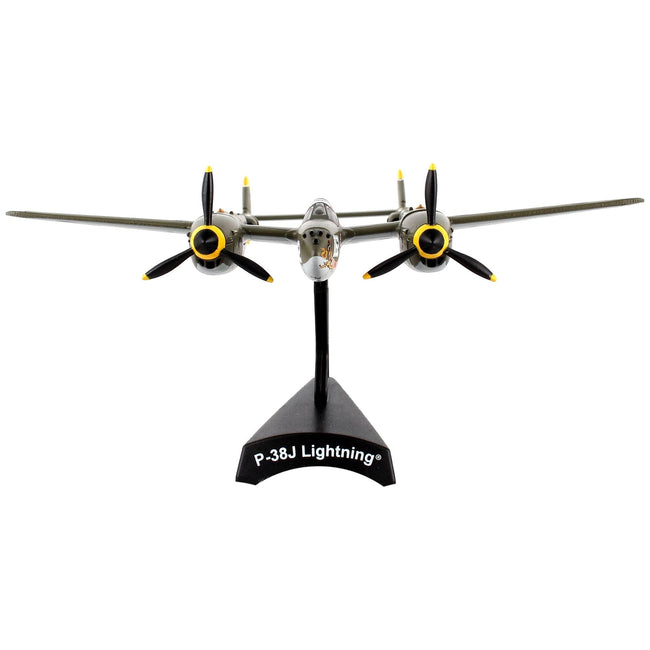 Lockheed P - 38J Lightning Fighter Aircraft "23 Skidoo" United States Air Force 1/115 Diecast Model Airplane by Postage Stamp - Postage Stamp - ModelCars.com