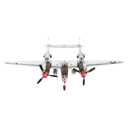 Lockheed P-38J Lightning Fighter Aircraft "Marge Captain Richard Bong 5th Fighter Command" (1944) United States Army Air Force 1/72 Diecast Model by JC Wings-JC Wings-ModelCars.com