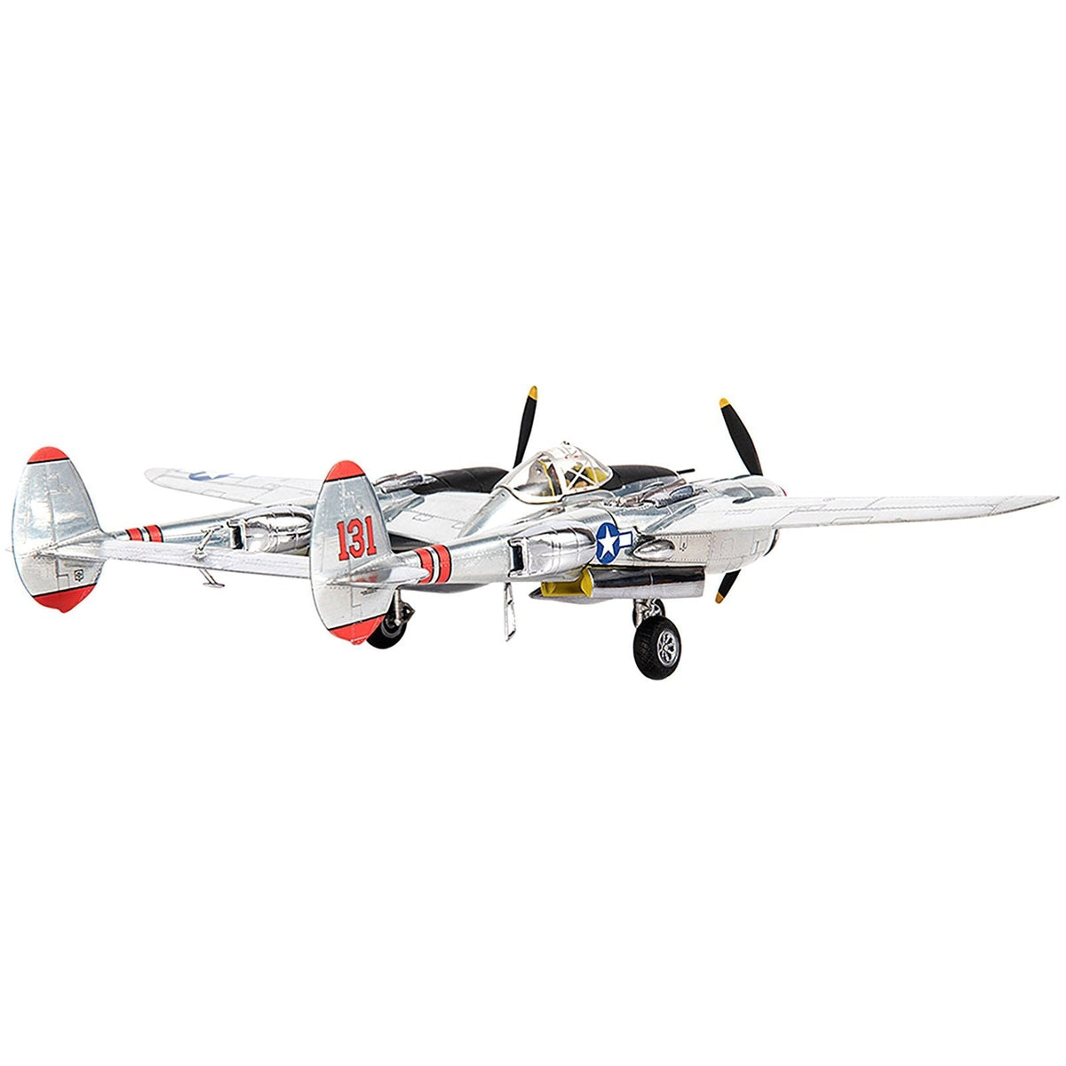 Lockheed P-38J Lightning Fighter Plane "Major Thomas McGuire U.S. Army Air Force 431st Fighter Squadron" (1944) 1/72 Diecast Model by JC Wings-JC Wings-ModelCars.com